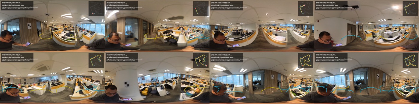 TriHex overlay contact sheet on office 360 capture